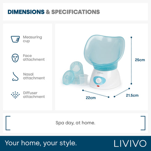 Facial Steamer - Blue